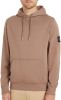 Calvin klein Monologo Sleeve Badg J30J314036Gve Jeans, Beige, Heren online kopen