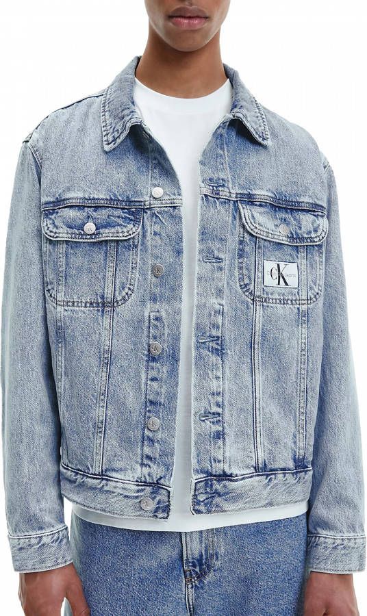 Calvin Klein Lichtblauwe Spijkerjas Regular Denim Jacket online kopen