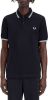 Fred Perry M3600 slim fit polo van piqu&#xE9; katoen met getipte details online kopen