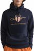 Gant hoodie donkerblauw 2047056 433 , Blauw, Heren online kopen