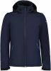 Icepeak softshell jas Brimfield donkerblauw online kopen