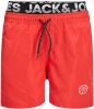 Jack & jones ! Jongens Zwemshort -- Rood Polyester online kopen
