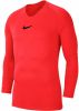 Nike Dri Fit Park Ondershirt Lange Mouwen Oranje Zwart online kopen