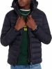 Superdry Winterjas fuji hooded classic puffer jacket dark moss(m5011201a gul ) online kopen