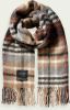 Scotch & Soda Sjaal in wolblend met ruitdessin 190 x 55 cm online kopen