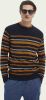 Scotch & Soda Gestreepte sweater met ronde hals van katoen online kopen