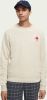 Scotch & Soda Ecru Sweater Melange Crew neck Sweatshirt I online kopen
