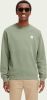 Scotch & Soda Seasonal essentials classic logo badge sweatshirt army(171651 0115 ) online kopen