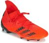 Adidas Predator Freak.3 Gras Voetbalschoenen (FG) Rood Zwart Rood online kopen