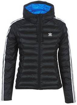 Adidas Originals 3-Stripes Slim Gewatteerde Jas Dames White Dames ... Adidas Originals 3-Stripes Slim Gewatteerde Jas Dames White Dames ...