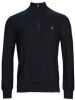 Ralph Lauren Fijngebreide pullover met halve rits en logoborduring online kopen