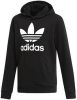 Adidas Trefoil basisschool Hoodies Black 70% Katoen, 30% Polyester online kopen