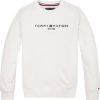 Tommy Hilfiger ! Jongens Sweater Maat 128 Wit Katoen/polyester/elasthan online kopen