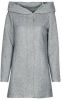 Vero Moda Lange jas Vrouwelijke , Grijs, Dames online kopen