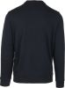 Hugo Boss sweater bordeaux effen katoen ronde hals online kopen