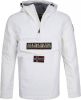 Napapijri 100 % polyamide hooded jacket , Wit, Heren online kopen