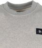 Scotch and Soda Truien Essentials Organic cotton felpa crewneck sweatshirt Grijs online kopen