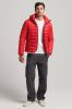 Superdry Winterjas fuji hooded classic puffer jacket dark moss(m5011201a gul ) online kopen