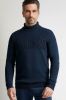 Vanguard Donkerblauwe Coltrui Roll Neck Cotton online kopen