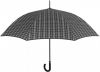 Yourstockshop Perletti Paraplu Heren Automatisch 120 Cm Microfiber Grijs online kopen