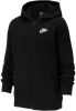 Nike Kids Nike Sportswear Club Hoodie met rits voor kids Carbon Heather/Smoke Grey/White Kind online kopen