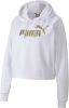 Puma Essential Metallic Cropped Sweater Met Capuchon Dames online kopen