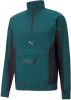 Puma fit woven half zip sportjas groen heren online kopen