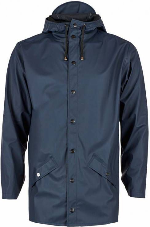 Rains unisex regenjas model 1201 jacket marine online kopen