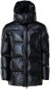 Rains Regenjassen Puffer Hooded Coat Zwart online kopen