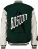 America Today Heren Varsity Jacket Boston Joah Groen online kopen