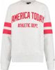 America Today Sebas sweater met logoborduring online kopen