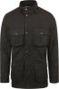 Barbour bruine waxjas Corbridge rits en drukkers XX-Large online kopen
