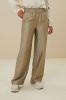 By-bar by bar Robyn high waist straight fit pantalon met glanzende finish online kopen