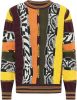 Carlo colucci Sweater C9925 Bordeaux , Geel, Heren online kopen