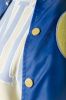 Colourful rebel Blauwe Jack Felicia Patch Satin Bomber Jacket online kopen