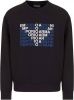 Emporio Armani eagle sweatshirt 6k1m62-1jhsz-0999 online kopen