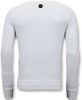 Enos Sweater Doodskop 7319 , Wit, Heren online kopen