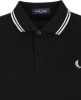 Fred Perry M3600 slim fit polo van piqu&#xE9; katoen met getipte details online kopen