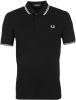 Fred Perry M3600 slim fit polo van piqu&#xE9; katoen met getipte details online kopen