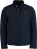 Gant Quilted Windcheater Evening Blue Size XL , Blauw, Heren online kopen