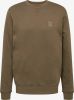 Hugo Boss sweater bordeaux effen katoen ronde hals online kopen