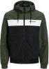 Jack&Jones Jack&amp, Jones Jjerush Blocking Hood Bomber Noos online kopen