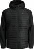 JACK & JONES ESSENTIALS jack JJEMULTI donkergrijs/grijs melange online kopen