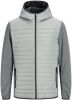 JACK & JONES ESSENTIALS jack JJEMULTI donkergrijs/grijs melange online kopen