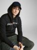 JACK & JONES ESSENTIALS hoodie JJECORP met logo zwart online kopen