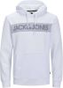 JACK & JONES ESSENTIALS hoodie JJECORP met logo white online kopen