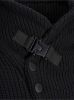 JACK & JONES CORE grofgebreide trui van biologisch katoen zwart online kopen