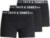 Jack & jones ! Jongens 3 Pack Boxer -- Zwart Katoen/elasthan online kopen