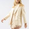 Josh V Mose Blazer Fijne Twill 1kn. , Beige, Dames online kopen