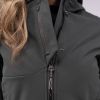 Krakatau Softshell parka met capuchon en ritszakken online kopen